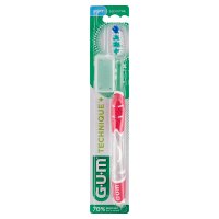 SUNSTAR GUM Technique+ Szczoteczka do zębów Soft, 1 sztuka