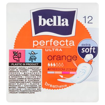 Bella Perfecta Ultra Orange  podpaski higieniczne 12 sztuk