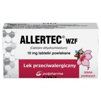 Allertec WZF 10 mg , 7 tabletek