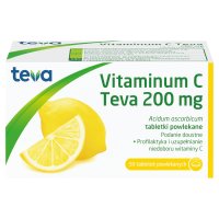 Vitaminum C 200 mg, 50 tabletek