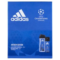 Adidas Zestaw prezentowy UEFA Anthem Edition Men (deo spray 150ml+żel pod prysznic 250ml)