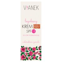 VIANEK Łagodzący krem do twarzy BB SPF15 odcień CIEMNY 50 ml