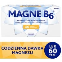 Magne-B6  60 tabletek powlekanych