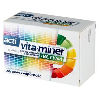 Acti Vita-miner + rutyna 60 tabletek