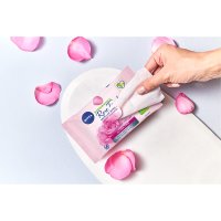 Nivea Rose Touch Chusteczki micelarne z organiczną wodą różaną 1op.-25szt