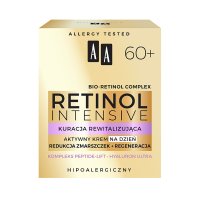 AA Retinol Intensive 60+ Aktywny Krem na dzień - redukcja zmarszczek + regeneracja 50ml