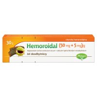 Hemoroidal, żel doodbytniczy (50mg+5mg)/g, 30 g