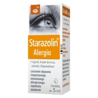 Starazolin alergia krople do oczu, 5 ml
