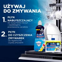 FINISH PŁYN NABŁYSZCZAJĄCY 400ML LEMON