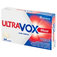 Ultravox Maxe (smak miętowy) 24 pastylek do ssania