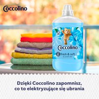 Coccolino Blue Splash, płyn do płukania tkanin, koncentrat, 1,7l