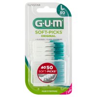 Gum Soft-Picks Original, szczoteczka międzyzębowa, duża, 50 szt.