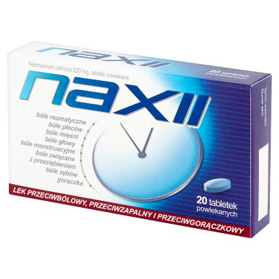 Naxii 220 mg, 20 tabletek