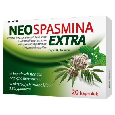Neospasmina Extra, 20 kapsułek