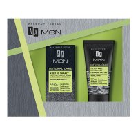 AA Men Zestaw prezentowy Natural Care (Krem nawilżający 50ml+Żel do mycia twarzy 150ml)