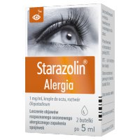Starazolin alergia 1mg/ml, 2 butelki po 5 ml