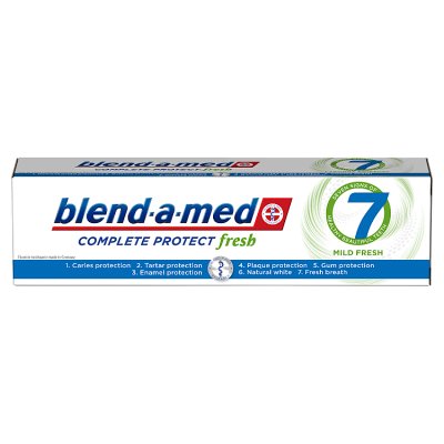 Blend a Med Complete 7 Mild mint, pasta do zębów, 100 ml