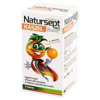 Natur-sept Med Kaszel (smak pomarańczowy) 6 lizaków
