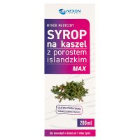 Islandzki medic   - syrop na kaszel z porostem islandzkim MAX, 200ml