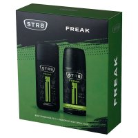STR 8 Freak Zestaw prezentowy (dezodorant spray 150ml+dezodorant naturalny spray 75ml)