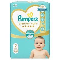 Pampers Premium Care, pieluszki jednorazowe, rozmiar 2, waga 4-8kg, 68 sztuk