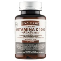 Singularis Witamina C 1000 + Bioperine, 60 kapsułek