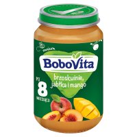 BoboVita Deser Brzoskwinie, jabłko i mango po 8 miesiącu, 190 g