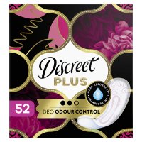 Wkladki Higieniczne Discreet Protective Odour Control Plus  52 sztuki