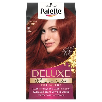 Palette Deluxe Farba do włosów permanentna nr 678 Rubin  1op.