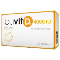 Ibuvit D3 4000 IU, 30 kapsułek