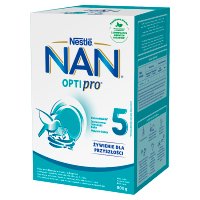 Mleko Nan Optipro 5 Junior, prosz.,800g (2x400g)