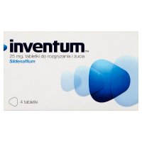 Inventum 25 mg 4 tabletki do żucia