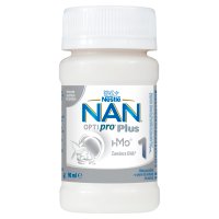Nestle Nan Optipro Plus HM-O 1, mleko początkowe, od urodzenia, płyn, 90ml