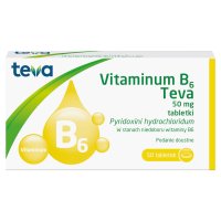Vitaminum B6 50 mg 50 tabletek