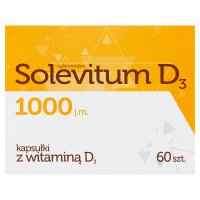 Solevitum D3 1000 j.m., 60 kapsułek