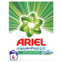 Ariel AquaPuder Mountain Spring Proszek do prania 4 prania 300g