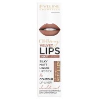 Eveline OH! My Lips Matt Zestaw do makijażu ust (pomadka w płynie +konturówka nr 14)
