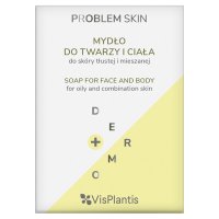 Problem skin - mydło dziegciowe do twarzy i ciała do skóry  tłustej i mieszanej kostka 70g