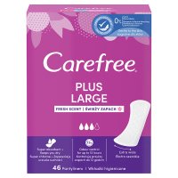 Carefree Plus Large Wkładki higieniczne Fresh Scent - świeży zapach 1op.-46szt