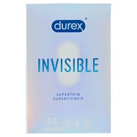 Prezerwatywy durex - Invisible super cienkie x 16 szt