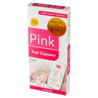 PINK TEST płytkowy test ciążowy 1 szt.