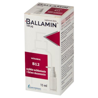 Ballamin spray do ust, 15 ml