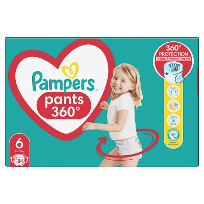 Pampers Pants 6 (15 kg+) pieluchomajtki x 84 szt