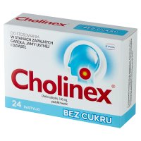 Cholinex (bez cukru) 24 pastyl.