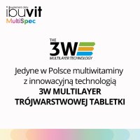 Ibuvit MultiSpec, 30 trójwarstwowych tabletek o kontrolowanym uwalnianiu