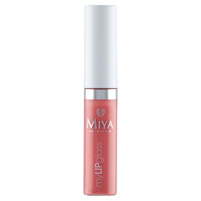 Miya Cosmetics naturalny nawilżający błyszczyk do ust z olejkami, woskami i witaminami - odcień Pure Rose 9 ml