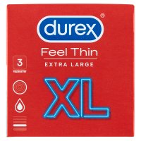 Prezerwatywy durex Feel Thin Extra Large XL x 3 szt