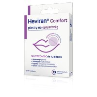 Heviran Comfort plastry na opryszczkę, 15 sztuk