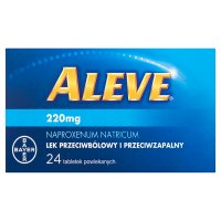 Aleve 220 mg , 24 tabletki