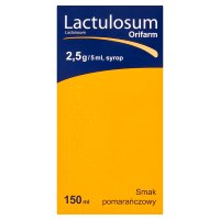 Lactulosum Orifarm 2,5 g/5ml, 150 ml